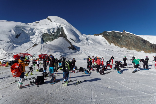 Die Schweizer Ski-Jugend ist fleissig am trainieren