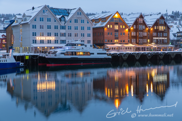 Im alten Hafen von Tromsø