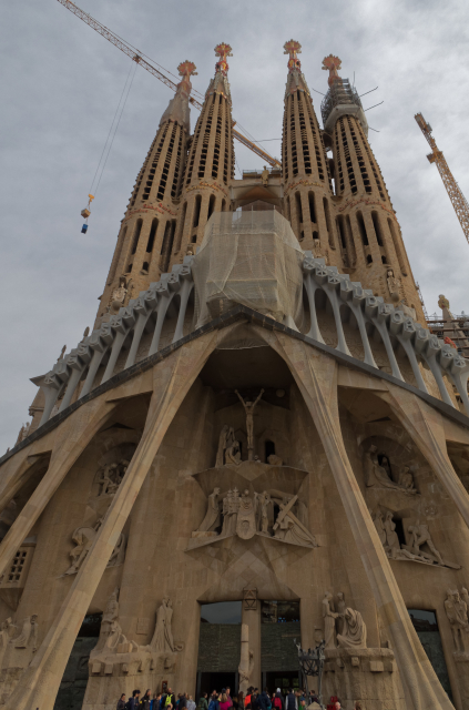 ...machte ich noch ein zweites: La Sagrada Familia